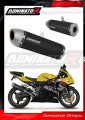 wydech tłumik DOMINATOR S6 CZARNY pasujący do motocykla Suzuki GSXR 600 K1-K5 2001 - 2005 2