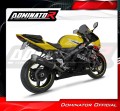 Suzuki GSXR 600 K1 K5 2001 2005 Motorcycle Muffler Auspuff Sportauspuff Silencer Echappement Silencieux Scarico Scarichi Escape Wydech Tłumik S6 Black Dominator Exhaust System 2