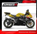 Suzuki GSXR 600 K1 K5 2001 2005 Motorcycle Muffler Auspuff Sportauspuff Silencer Echappement Silencieux Scarico Scarichi Escape Wydech Tłumik S6 Black Dominator Exhaust System 3