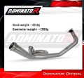 1090 Adventure Exhaust Cat Eliminator Catalyst Catalytic Converter Linkpipe Decat Downpipe  Headers Head Pipe Down Pipe Collector Manifold 2017 - 2019 DOMINATOR 4