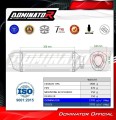 Yamaha YZF R6 2003 2005 Motorcycle Muffler Auspuff Sportauspuff Silencer Echappement Silencieux Scarico Scarichi Escape Wydech Tłumik HP6 BLACK Dominator Exhaust System 4