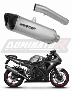 Yamaha YZF R6 2003 - 2005 išmetimo sistemos titaninis duslintuvas HP6 + dB killer
