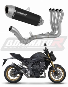 Honda CB 1000 Hornet / SP 2025 Pilna sistema Išmetimo kolektorius duslintuvas S6 BLACK + dB killer