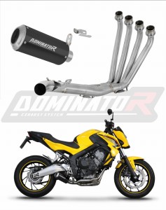 Honda CB 650 F 2014 - 2018 Full system Kolektorius išmetimas Duslintuvas GP BLACK + dB killer medium