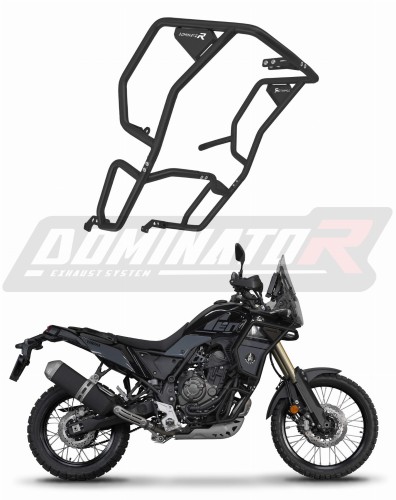Gmole CZARNY DOMINATOR  pasujące do motocykla Yamaha Tenere 700 2021 - 2024