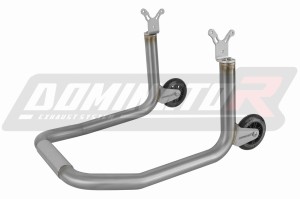 Stovas / Keltuvas GALINIS motociklo galinis iš nerūdijančio plieno DOMINATOR