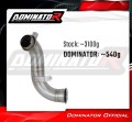 CF MOTO 800 MT-X 2025 Racing Euro 5+ Exhaust Cat Eliminator Catalyst Catalytic Converter Mid Pipe Down Pipe Linkpipe Decat Downpipe DOMINATOR 4