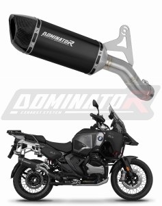 BMW R1300GS Adventure 2024 - 2025 išmetimo sistema duslintuvas HP6 BLACK + dB killer