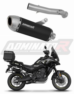 CF MOTO 800 MT 2022 - 2025 Explore / Sport / Touring išmetimas duslintuvas S6 BLACK + dB killer