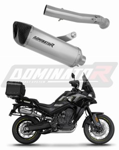 CF MOTO 800 MT 2022 - 2025 Explore / Sport / Touring išmetimo sistema titaninis duslintuvas HP6 + dB killer
