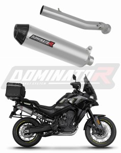 CF MOTO 800 MT 2022 - 2025 Explore / Sport / Touring išmetimas duslintuvas MX2 + dB killer