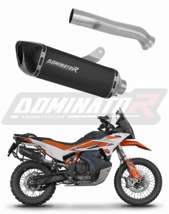 KTM 790 Adventure / R 2019 - 2025 išmetimo sistema duslintuvas HP6 BLACK + dB killer