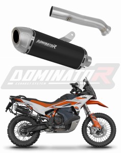 KTM 890 Adventure / R 2021 - 2025 išmetimo sistema duslintuvas S6 BLACK + dB killer