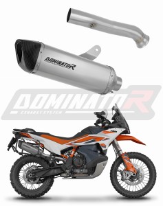 KTM 890 Adventure / R 2021 - 2025 išmetimo sistemos titaninis duslintuvas HP6 + dB killer