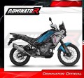 kompletny układ wydechowy z tłumikiem DOMINATOR Full System Tytanowy HP6 pasujący do motocykla CF MOTO 450 MT 2024 - 2026 2