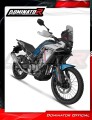 CF MOTO 450 MT 2025 Collector Manifold Full Exhaust System Muffler Auspuff Sportauspuff Silencer Echappement Silencieux Scarico Scarichi Escape Wydech Tłumik HP6 Titanium Dominator Exhaust System 3