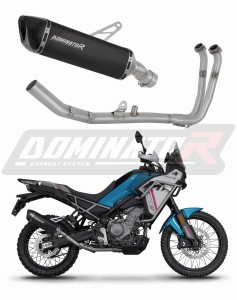 CF MOTO 450 MT 2024 - 2026 (Euro 5+) Full system Išmetimo kolektorius duslintuvas HP6 BLACK + dB killer