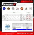Yamaha YZF R9 2025 Full System Motorcycle Muffler Auspuff Sportauspuff Silencer Echappement Silencieux Scarico Scarichi Escape Wydech Tłumik Tytanowy HP8 Titanium Titane Titan Dominator Exhaust System 4