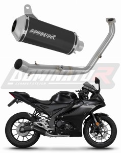 Yamaha YZF R125 2024 - 2025 (Euro 5+) Pilna sistema Kolektorius išmetimas duslintuvas OV G2 BLACK + dB killer