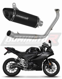 Yamaha YZF R125 2021 - 2024 (Euro 5) Full system Kolektorius išmetimas duslintuvas HP8 BLACK + dB killer