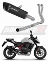 kompletny układ wydechowy z tłumikiem DOMINATOR Full System HP6 CZARNY pasujący do motocykla Honda CB 750 Hornet 2023