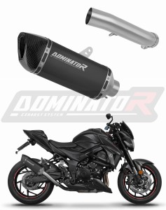 Suzuki GSX-S 750 2017-2020 išmetimo vamzdis duslintuvas HP6 BLACK + dB killer