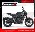 complete exhaust system with muffler DOMINATOR Full System HP8 BLACK fits to Triumph Trident 660 2021  2024 4