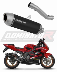 Honda CBR 600 F4i Sport 2001 - 2006 išmetimo sistema duslintuvas S6 BLACK + dB killer
