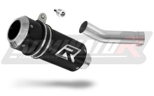 Triumph STREET TRIPLE 675 R / S / RS 2013 - 2016 išmetimo sistema duslintuvas GP BLACK + dB killer