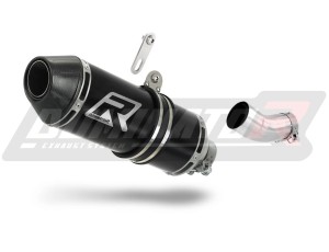 Aprilia RSV 4 RR Low Level 2015 - 2016 išmetimo sistema duslintuvas HP3 BLACK + dB killer