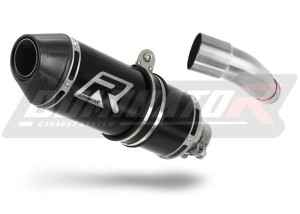 Kawasaki  NINJA 125 Z125 2019 - 2023 išmetimo sistema duslintuvas HP3 BLACK + dB killer