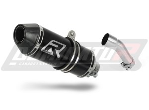 Kawasaki  ZX250R 2008 - 2012 išmetimo sistema duslintuvas HP3 BLACK + dB killer