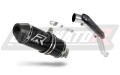 KTM RC 390 2017 2020 Hi Level Exhaust Muffler Auspuff Sportauspuff Silencer Echappement Silencieux Scarico Scarichi Escape Toba de esapament Avgas Ljuddämpare Wydech Tłumik Carbon Tip HP3 Black Noir Nero Negro Svart Schwarz Negru Dominator x