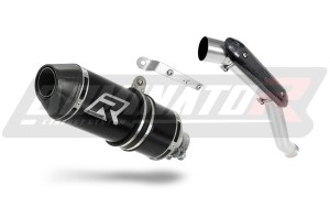 KTM RC 390 2017 - 2020 HI Level išmetimo sistema duslintuvas HP3 BLACK + dB killer