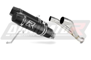 Yamaha MT-03 660 išmetimo sistema duslintuvas HP3 BLACK + dB killer