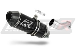 Suzuki GSXR 600 K6 K7 2006 - 2007 išmetimo sistema duslintuvas HP3 BLACK + dB killer