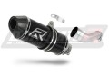wydech tłumik DOMINATOR HP3 CZARNY pasujący do motocykla Suzuki GSXR 750 K6 K7 2006 - 2007 2