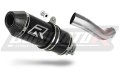 exhaust muffler DOMINATOR HP3 BLACK fits to Triumph TIGER SPORT 1050 2016  2020 3