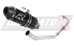 Yamaha YZF R125 2008 - 2013 Full system Kolektorius išmetimas duslintuvas HP3 BLACK + dB killer
