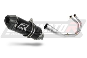 Yamaha YZF-R3 300 2015 - 2018 Full Exhaust System Collector Silencer HP3 BLACK + dB killer