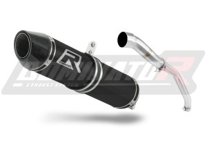 Honda CBR 600RR 2003 - 2004 išmetimo sistema duslintuvas HP2 BLACK + dB killer