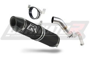 Honda CBR 600RR 2005 - 2006 išmetimo sistema duslintuvas HP2 BLACK + dB killer