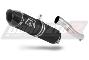 Triumph DAYTONA 675 - 2012 išmetimo sistema duslintuvas HP2 BLACK + dB killer