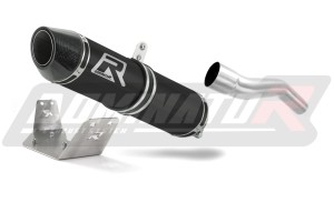 Triumph SPRINT 1050 ST 2005 - 2012 išmetimo sistema duslintuvas HP2 BLACK + dB killer