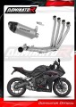 complete exhaust system with muffler DOMINATOR Full System titanium HP8 fits to Honda CB 650 R / EClutch 2024  2025 5