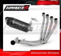 Honda CB 650 R / E-Clutch 2024 - 2025 Collector Manifold Full Exhaust System Muffler Auspuff Sportauspuff Silencer Echappement Silencieux Scarico Scarichi Escape Wydech Tłumik HP8 BLACK Dominator Exhaust System 2