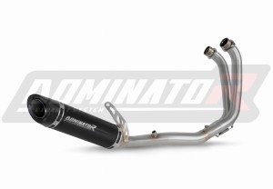 Aprilia Tuono 457 2024 - 2025 Pilna išmetimo sistema Kolektorius išmetimas duslintuvas HP8 BLACK + dB killer