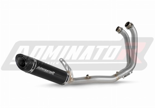 complete exhaust system with muffler DOMINATOR Full System HP8 BLACK fits to Aprilia Tuono 457 2024  2025