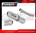 Suzuki GSXF 750 1998 - 2006 EU Muffler Auspuff Sportauspuff Silencer Echappement Silencieux Scarico Scarichi Escape Wydech Tłumik right side OVR  DOMINATOR