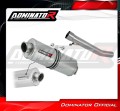wydech tłumik DOMINATOR Homologowany Owalny pasujący do motocykla Suzuki GSXF 750 1998 - 2006 2